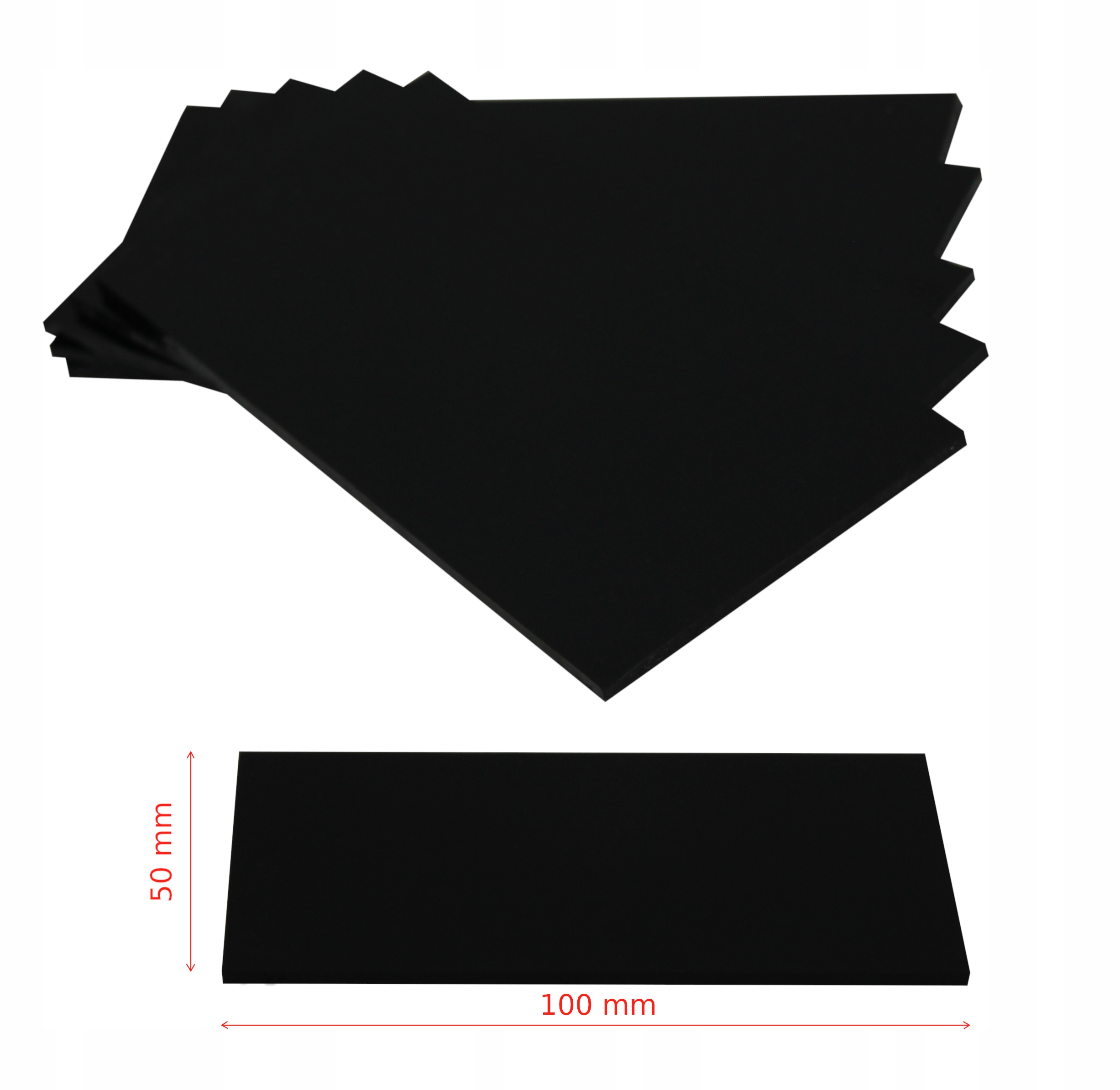

Szybka Ciemna Spawalnicza Din 8 100x50 mm 5 szt