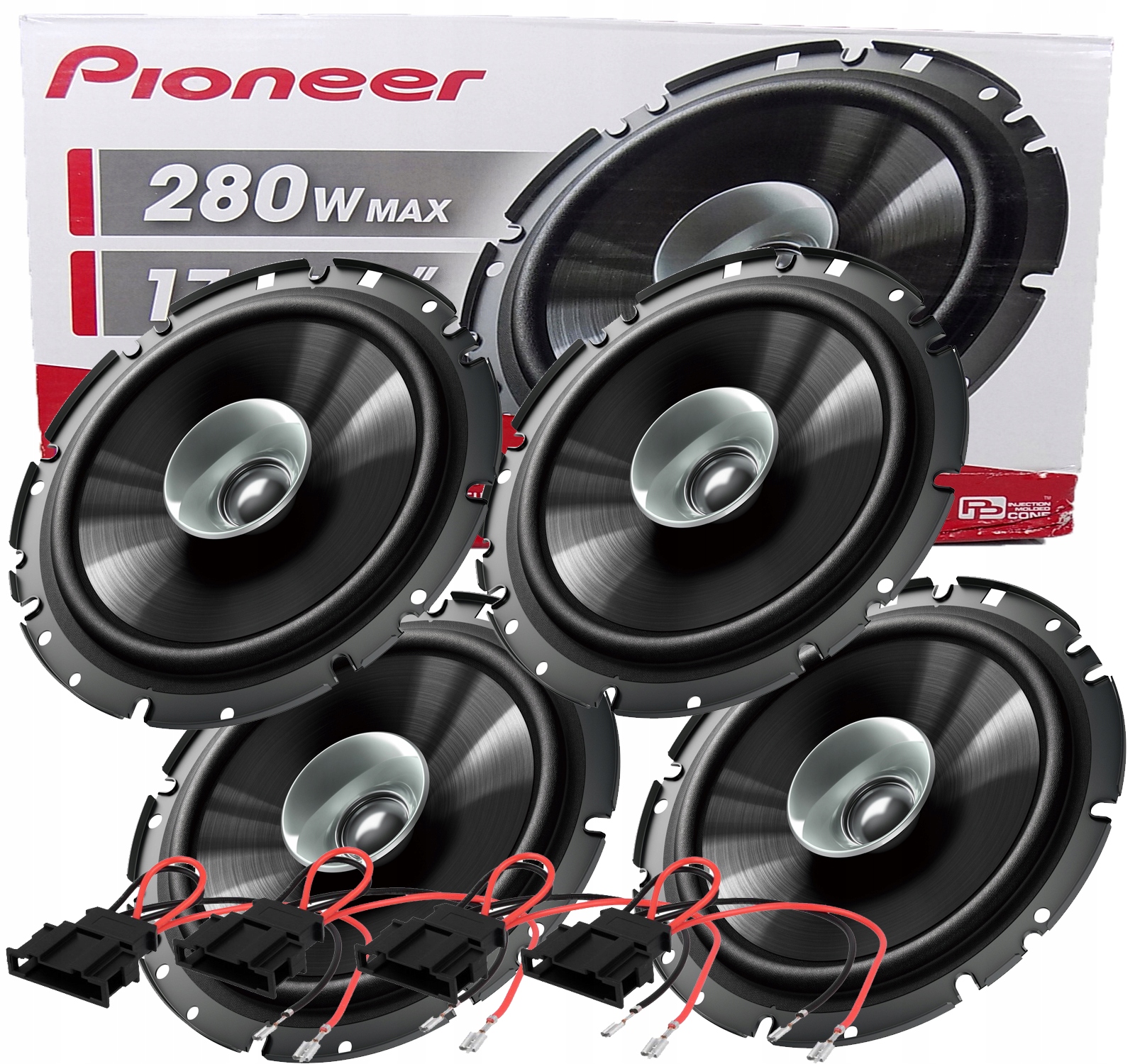 PIONEER КОЛОНКИ 4 ШТУКИ VW PASSAT B5 GOLF 4 ПЕРЕД ЗАД фото 1