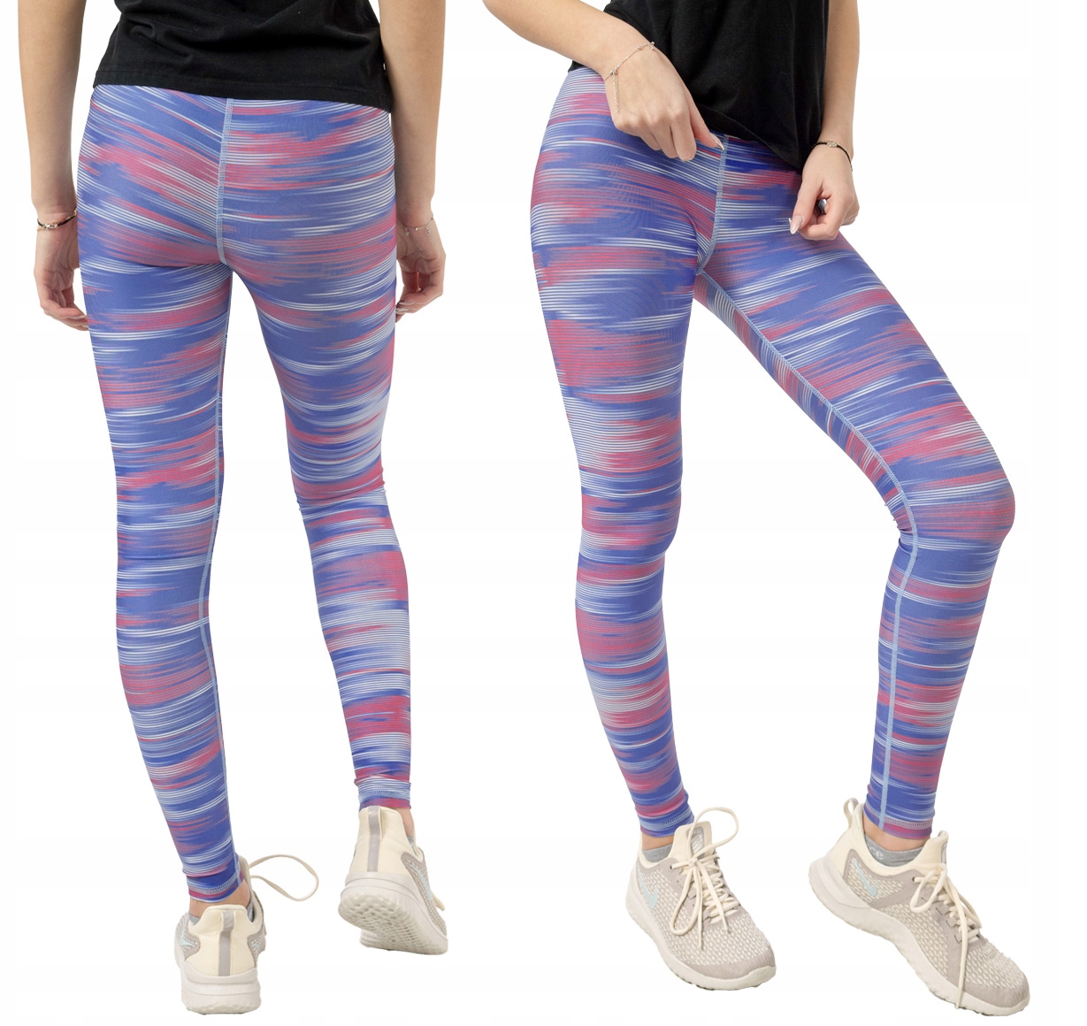 Spodnie Sportowe Legginsy Getry Damskie Leginsy Treningowe Rennox 010 S nie
