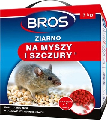 

Bros Ziarno trutka na myszy i szczury 3 kg