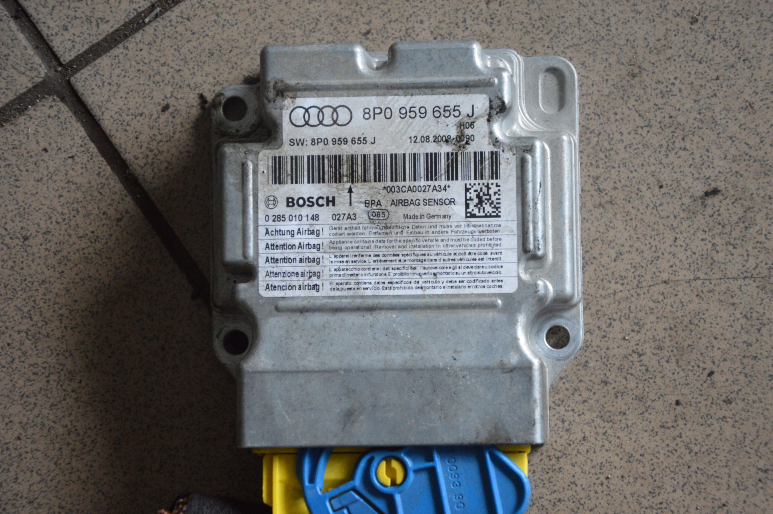 Перепрошивка блока airbag audi - 90 фото