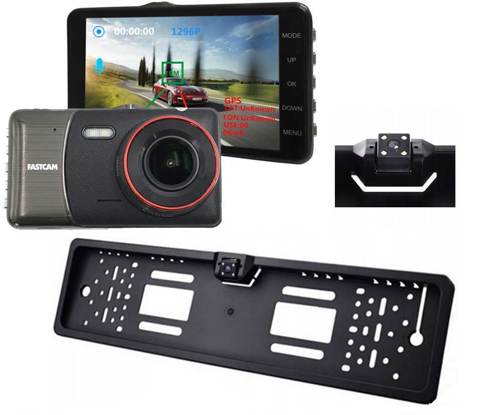 

B500 Gps Rejestrator jazdy kamera w ramce Asystent