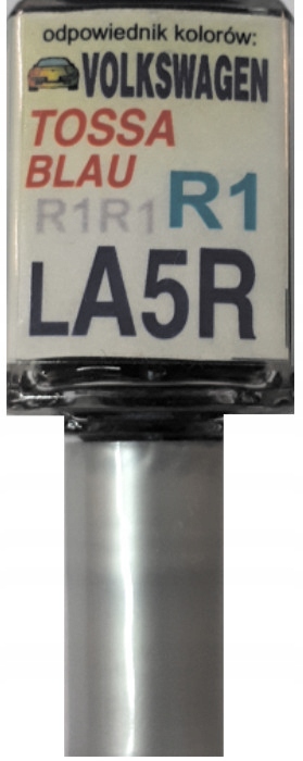 

Vw LA5R R1 Tossablau Lakier Zaprawka Do Rys Ara