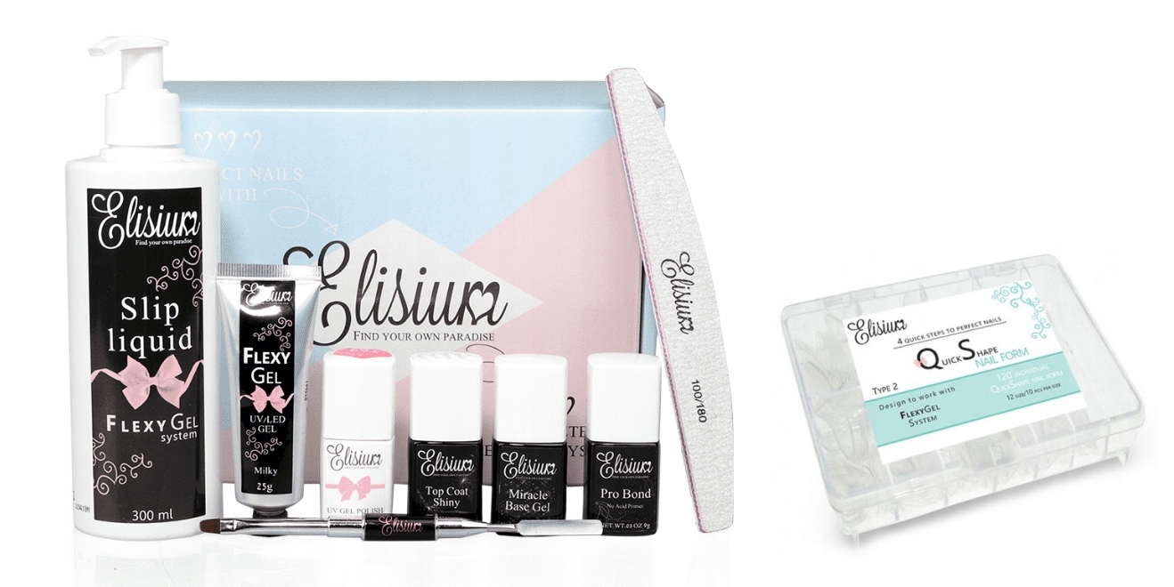 

Elisium Zestaw Maxi Flexy Gel z Formami Gratis
