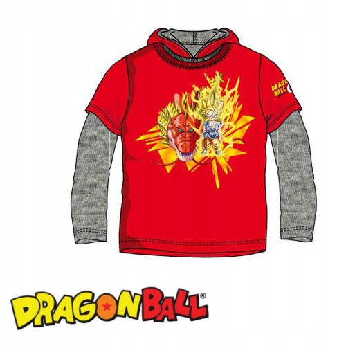 

Dragon Ball Bluza z kapturem Bawełna 140 / 10 lat