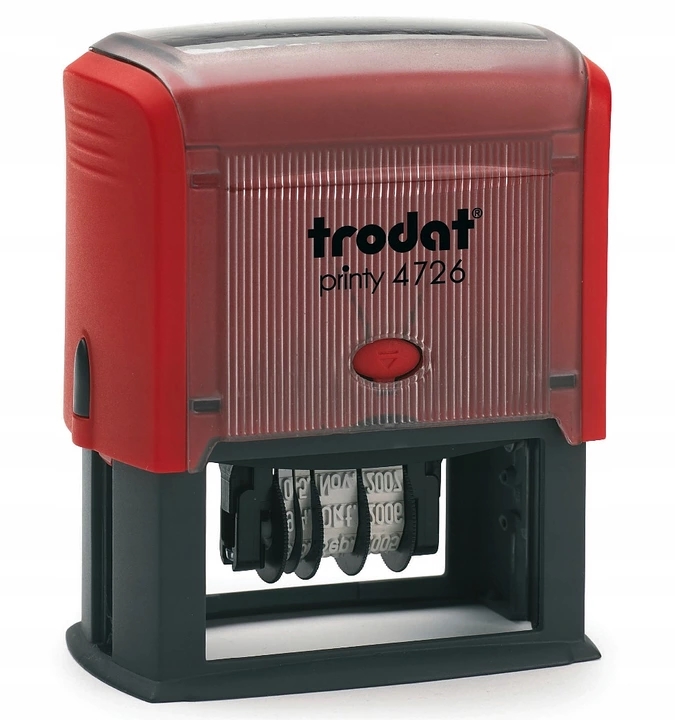 Datownik TRODAT 4726 75x38 mm tusz niebieski