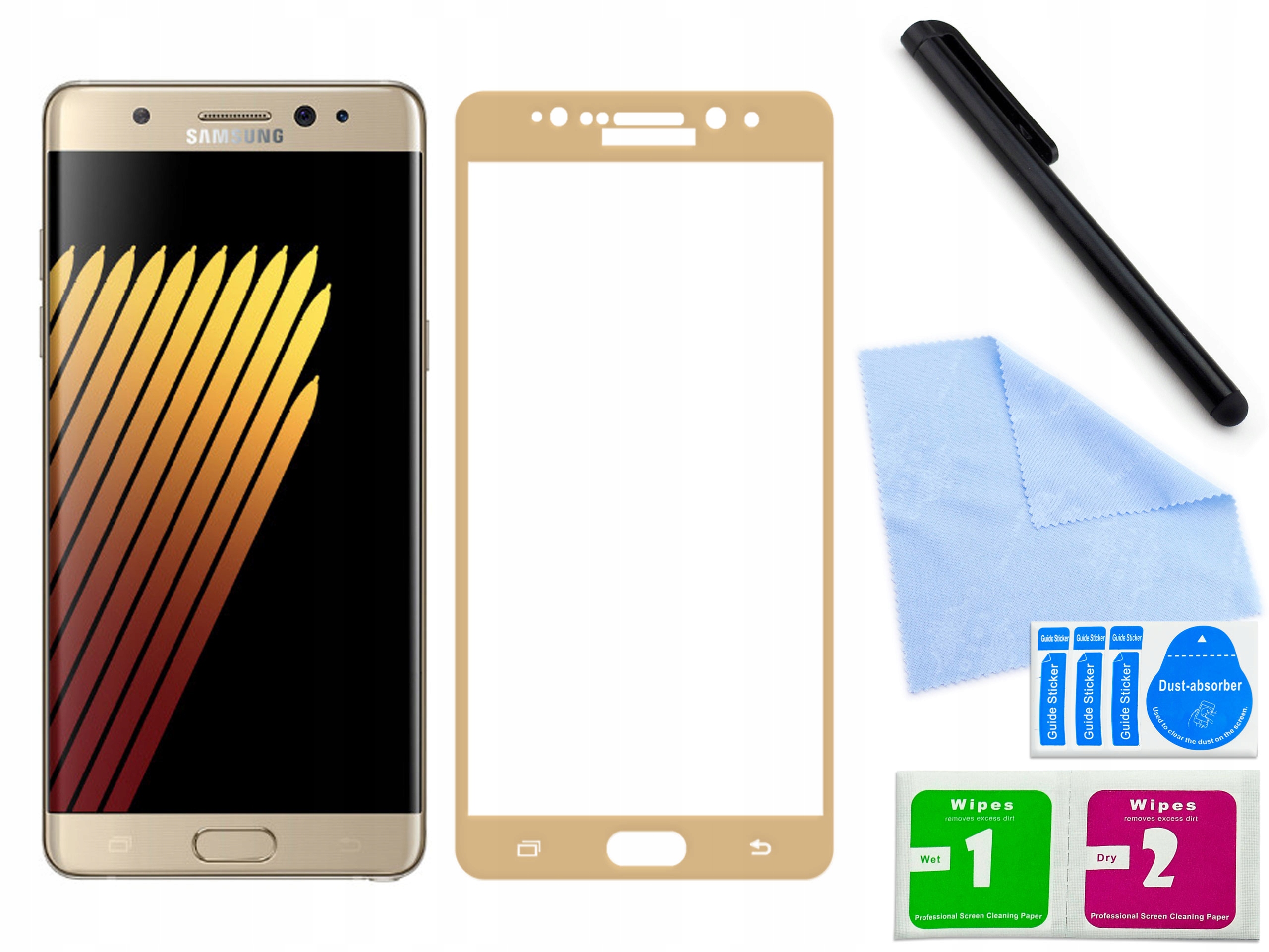 

Szkło do Samsung Galaxy Note 7 Złote