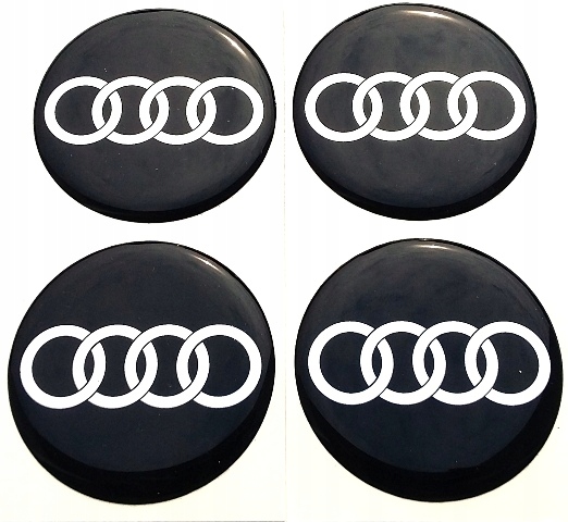 EMBLEMATY NA FELGI KOŁPAKI DEKIELKI AUDI !!!!!