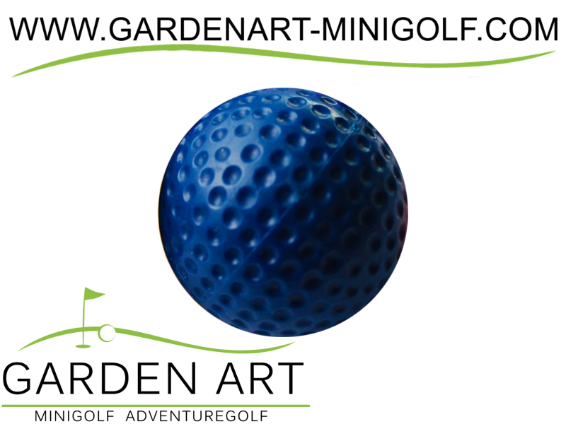 

Piłeczka minigolfowa niebieska piłka do mini golfa