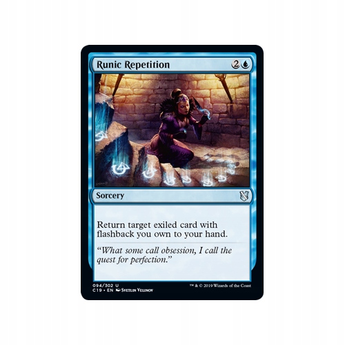 Mtg 4x Runic Repetition (Uncommon)