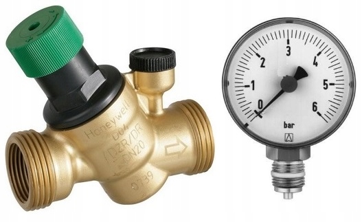 

Reduktor Ciśnienia Honeywell D04FM 3/4 Manometr