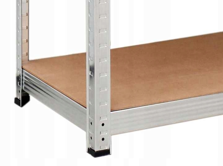 REGAŁ METALOWY do PIWNICY GARAŻU 180x80x40 800KG Materiał wykonania regału metalowy
