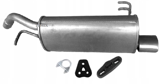 TŁUMIKI KOŃCOWY SMART FORFOUR 1.1 1.3 Rok od 2004