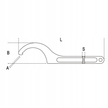 135-145MM БЕТА 99 КОГОТЬ КРЮК КЛЮЧ