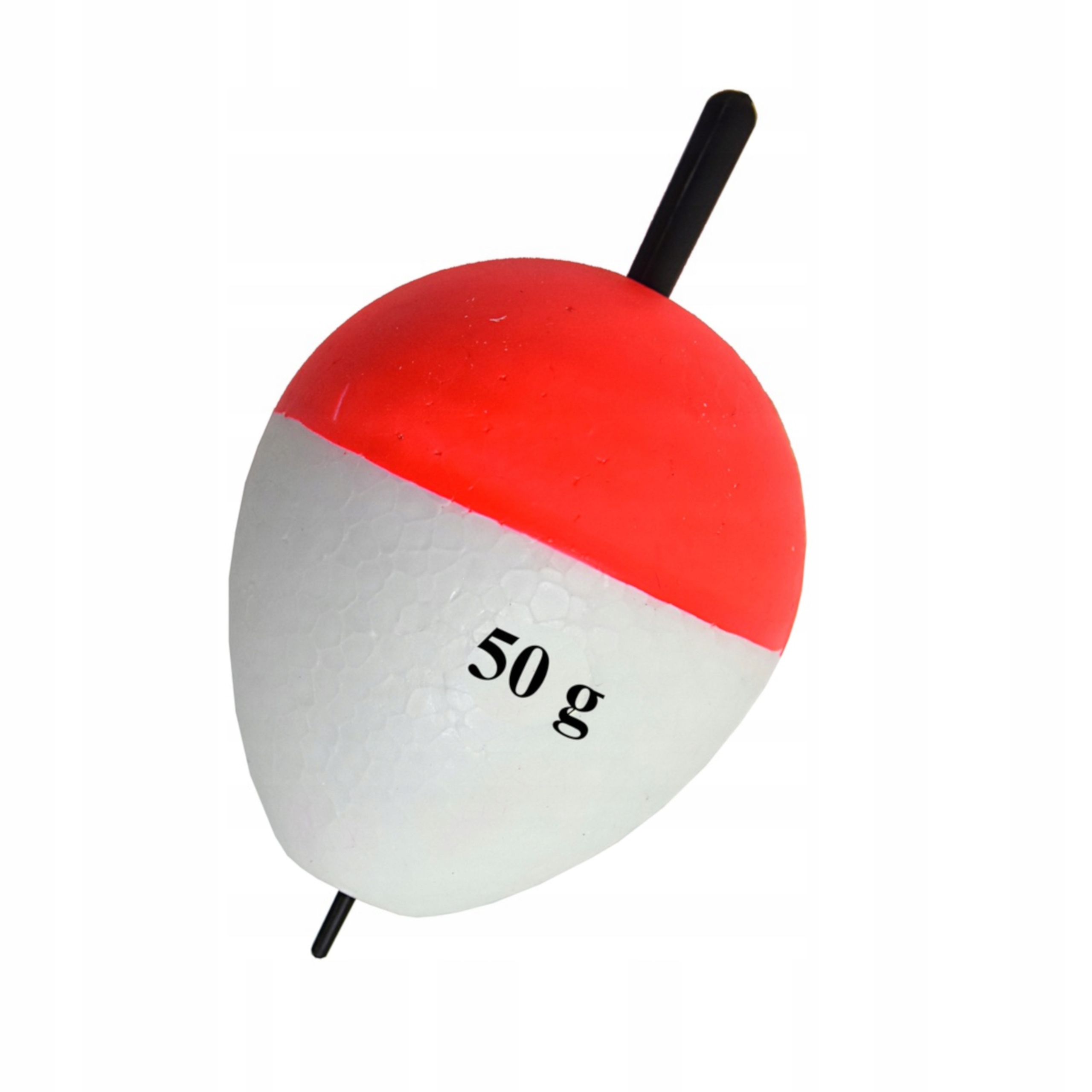 

Spławik Żywcowy Styropianowy 50g Boja z przetyczką