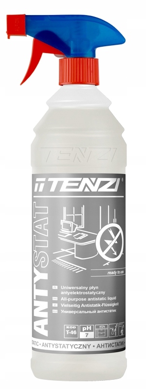 TENZI ANTYSTAT zmniejsza przyciąganie kurzu, brudu