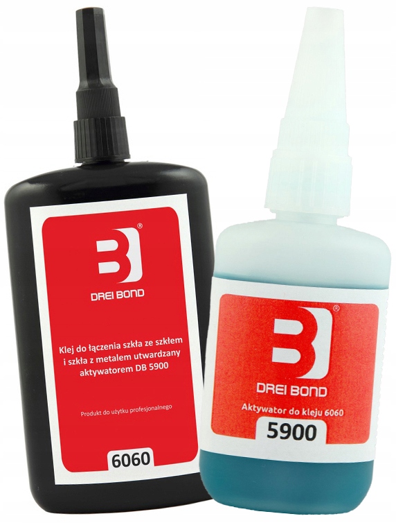 

Klej Uv szkło Drei Bond 6060 10ml aktywator 5900