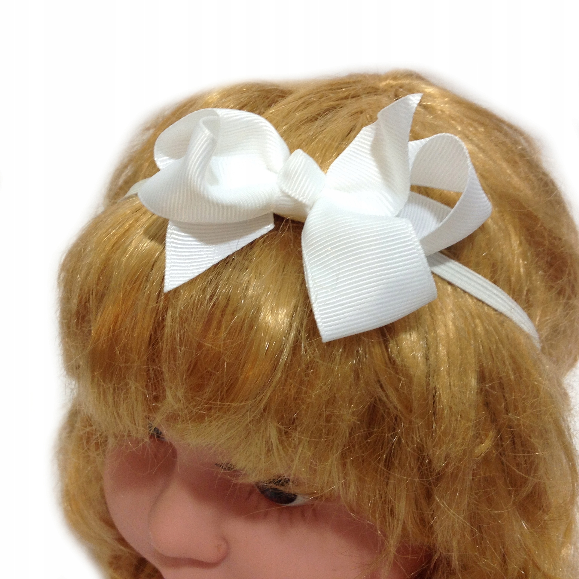 OPASKA z kokardką BIAŁA 36cm-50cm