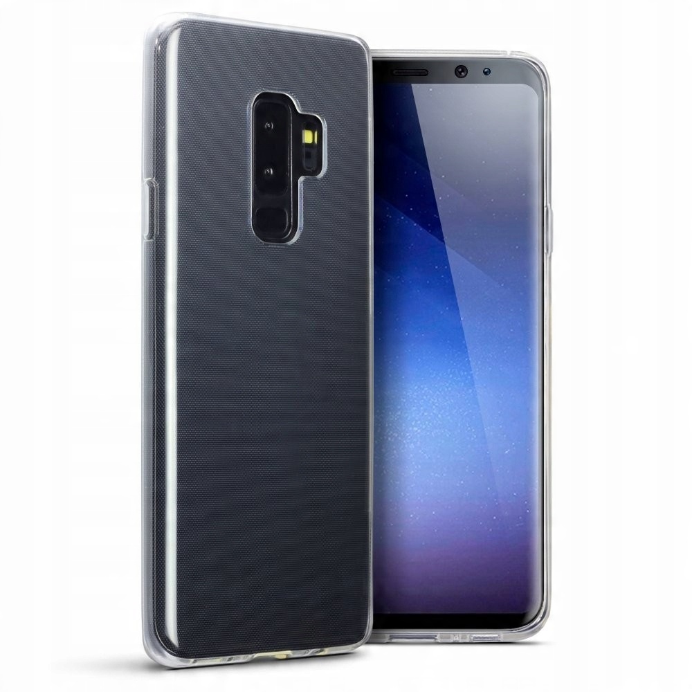 

Clear Etui Slim Case do Samsung S9+ Plus Szkło 9H