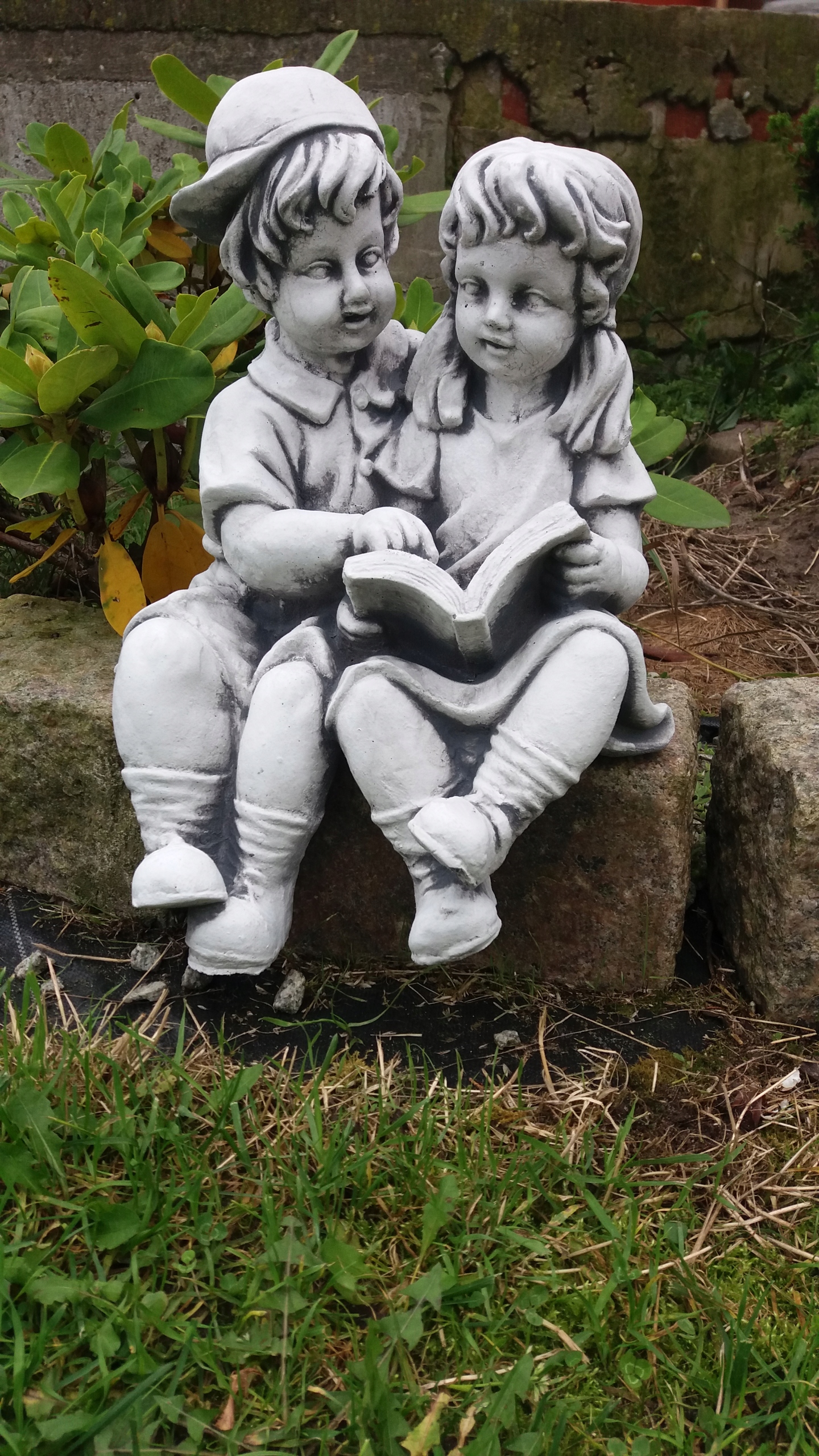 figury figurki betonowe figura do ogrodu dzieci 7779204355 - Allegro.pl