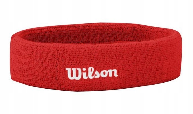 

Frotka Na Głowę Wilson Headband Czerwona 1 Szt.