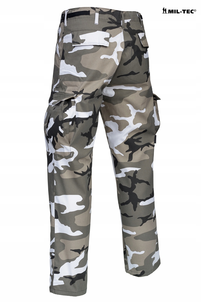 Wojskowe SPODNIE BDU RANGER Moro URBAN METRO - XL Materiał dominujący poliester