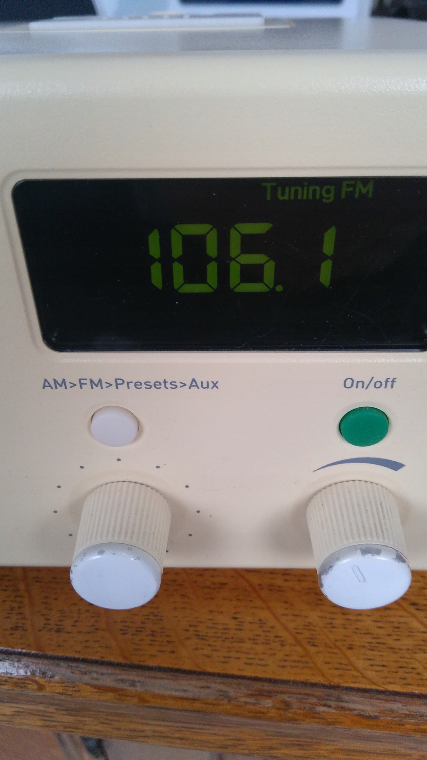 Radio Boston Acoustics Recepter AM/FM Alarm Clock Model Boston Acoustics Recepter