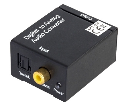 KONWERTER OPTYCZNY TOSLINK COAXIAL NA 2x CINCH RCA Marka bez marki