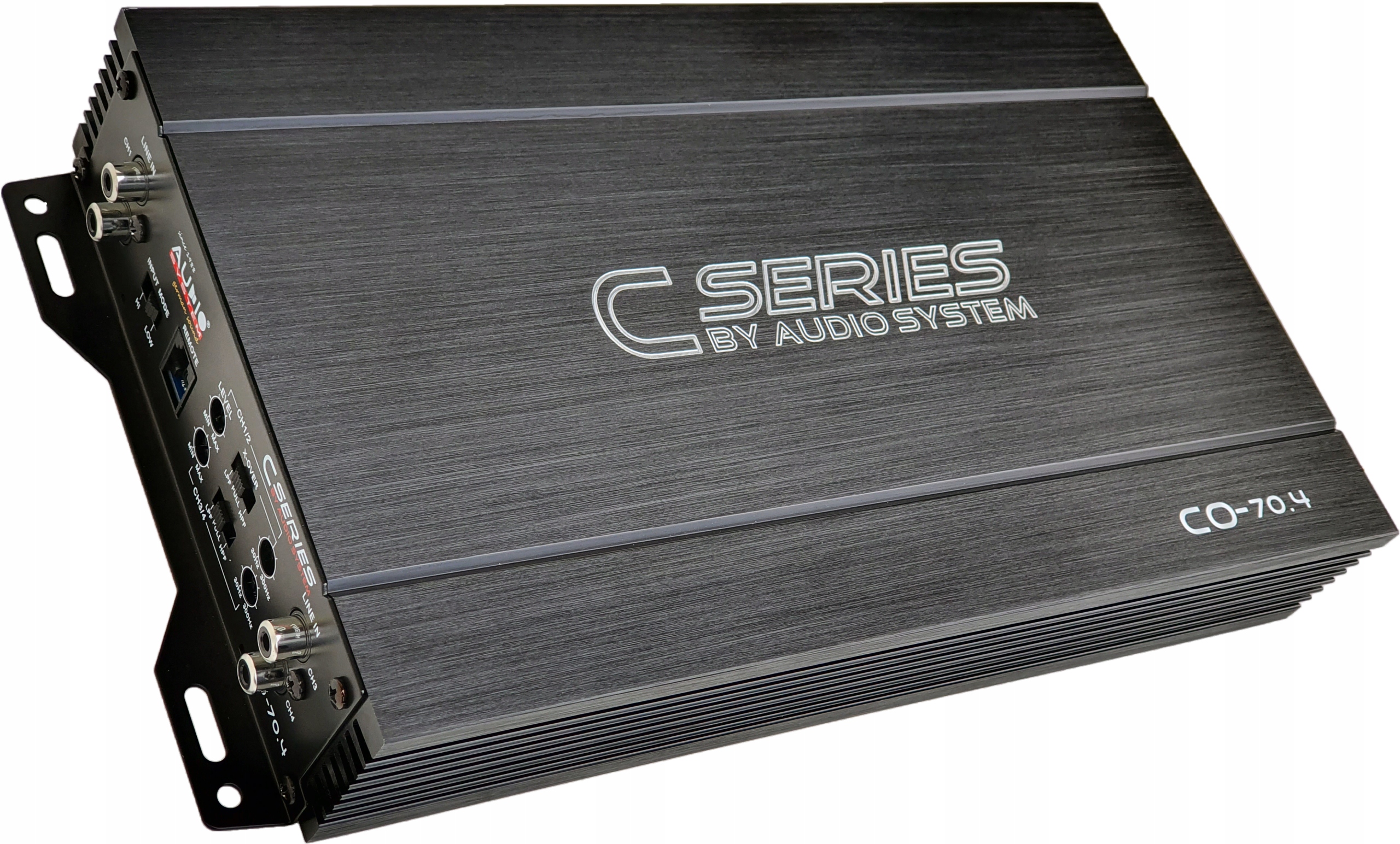 Audio System CO-70.4 4x110W RMS mostek 220W RMS wbudowany konwerter Hi-low Model CO-70.4