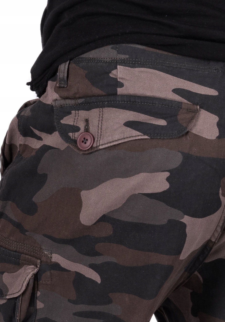 PAS 96 CM KRÓTKIE BOJÓWKI MATERIAŁOWE MORO R.36 Rodzaj bojówki