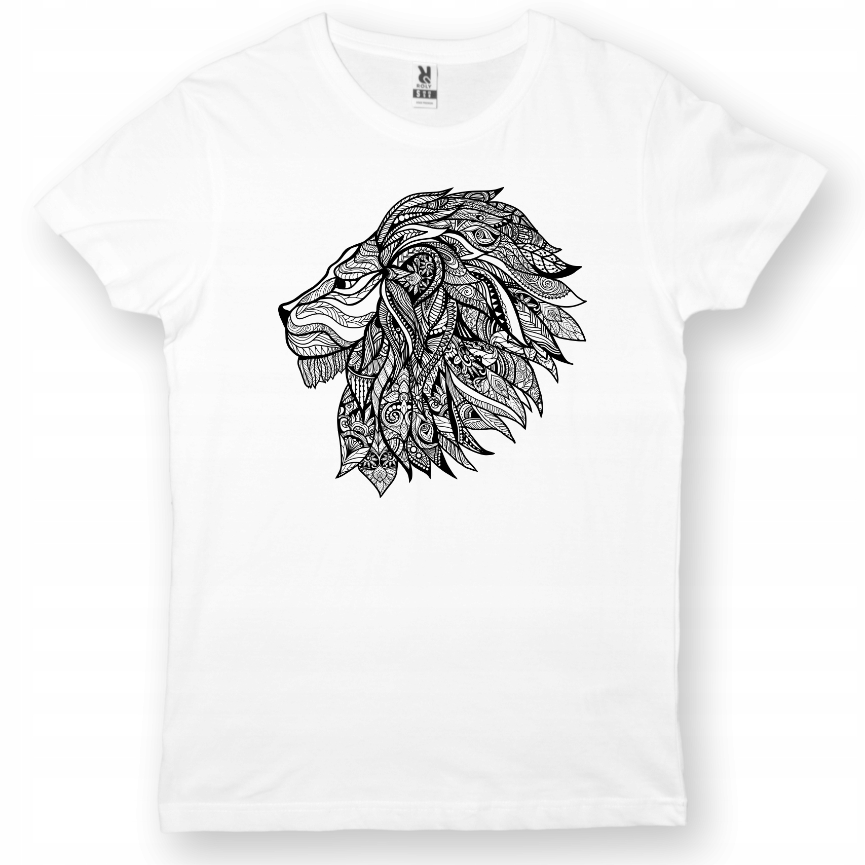 

Koszulka Lew Lion Zwierzę Mandala Artystyczny L