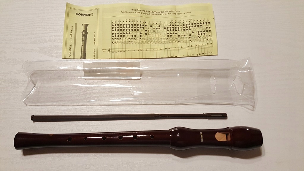 FLET PROSTY HOHNER 9555 DREWNIANY SOPRANOWY EAN (GTIN) 4009126147688