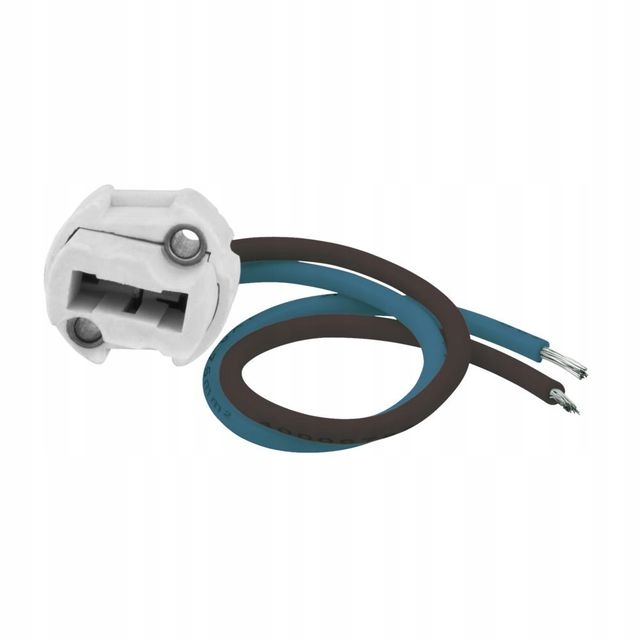 Gniazdo G9 oprawka ceramiczna G9 z przewodem typ6