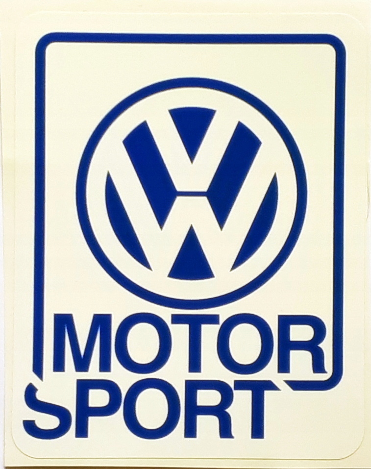 

Volkswagen Motor Sport naklejka, wzór 2