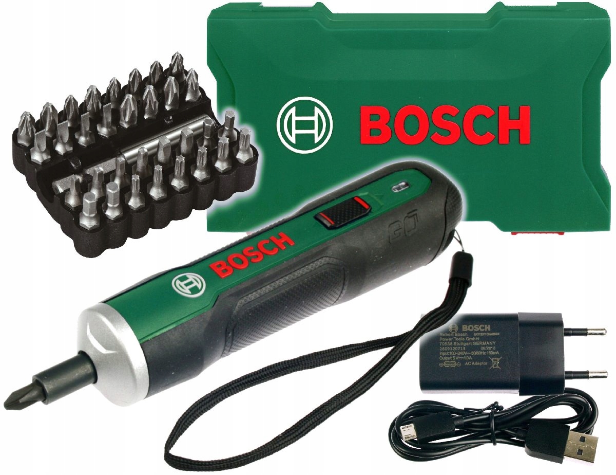 

Wkrętak Akumulatorowy Push & Go Kit Bosch