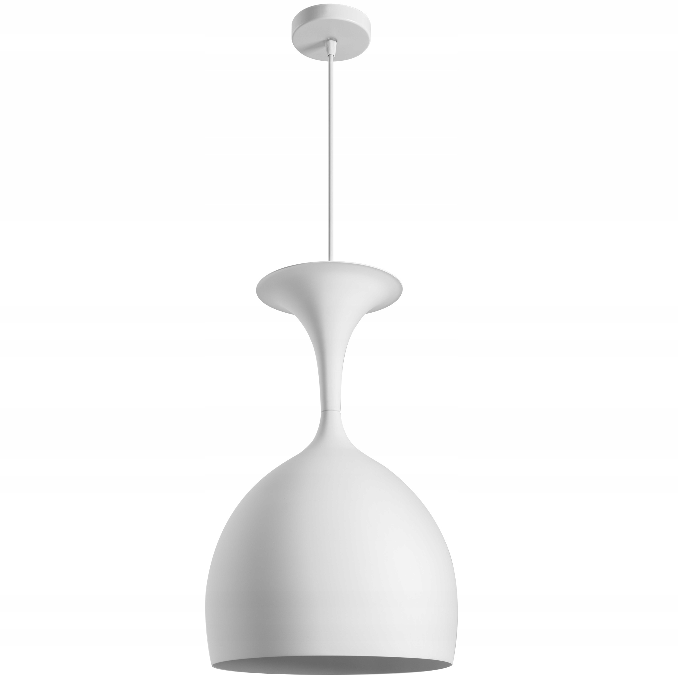 

Lampa Sufitowa Wisząca Metal Klosz Kielich