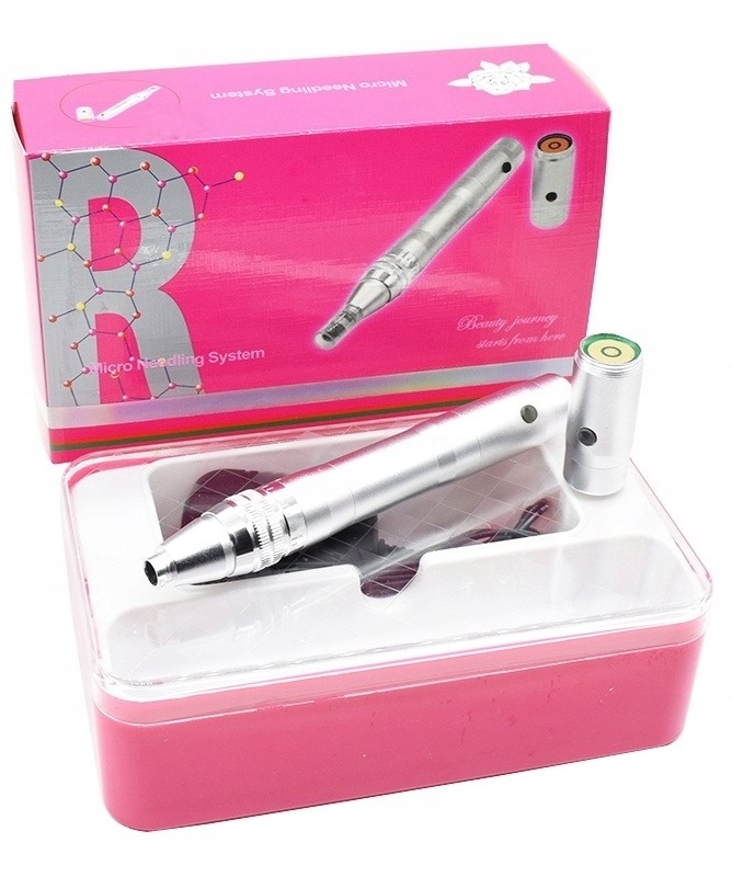 DERMA PEN + 10 KARDRIDŻY -MEZO BEZPRZEWODOWY DERMA Typ pen