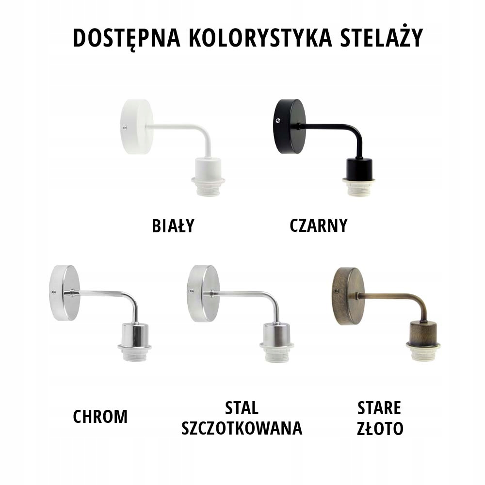 Kinkiet LED do salonu CEDAR abażur diament E27 Marka Lysne