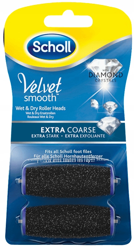 

Dwie Rolki Scholl Velvet Wet Extra Coarse 2 Szt.