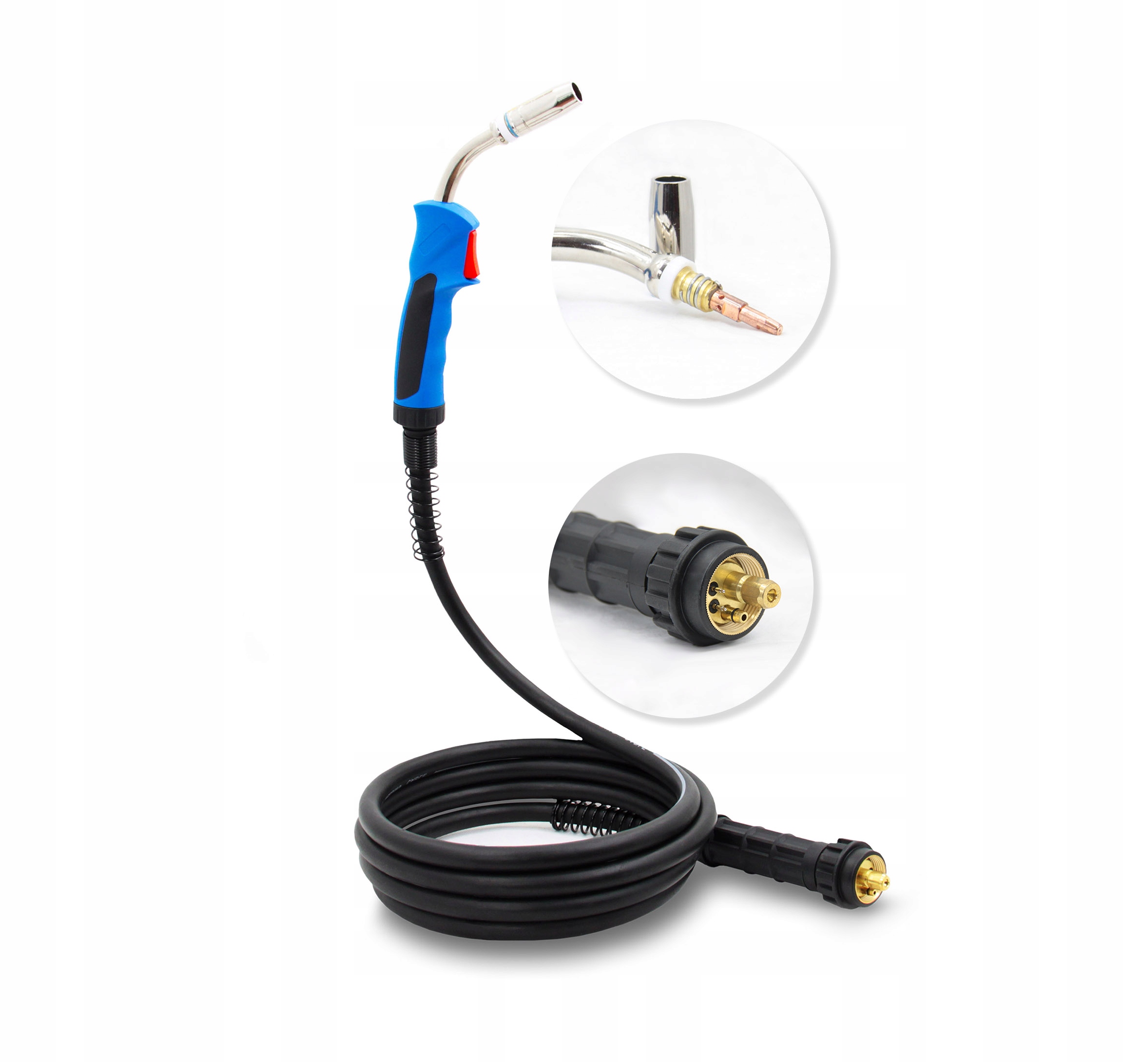 

Uchwyt spawalniczy MB-25 4m Mig Eurozłącze Euro