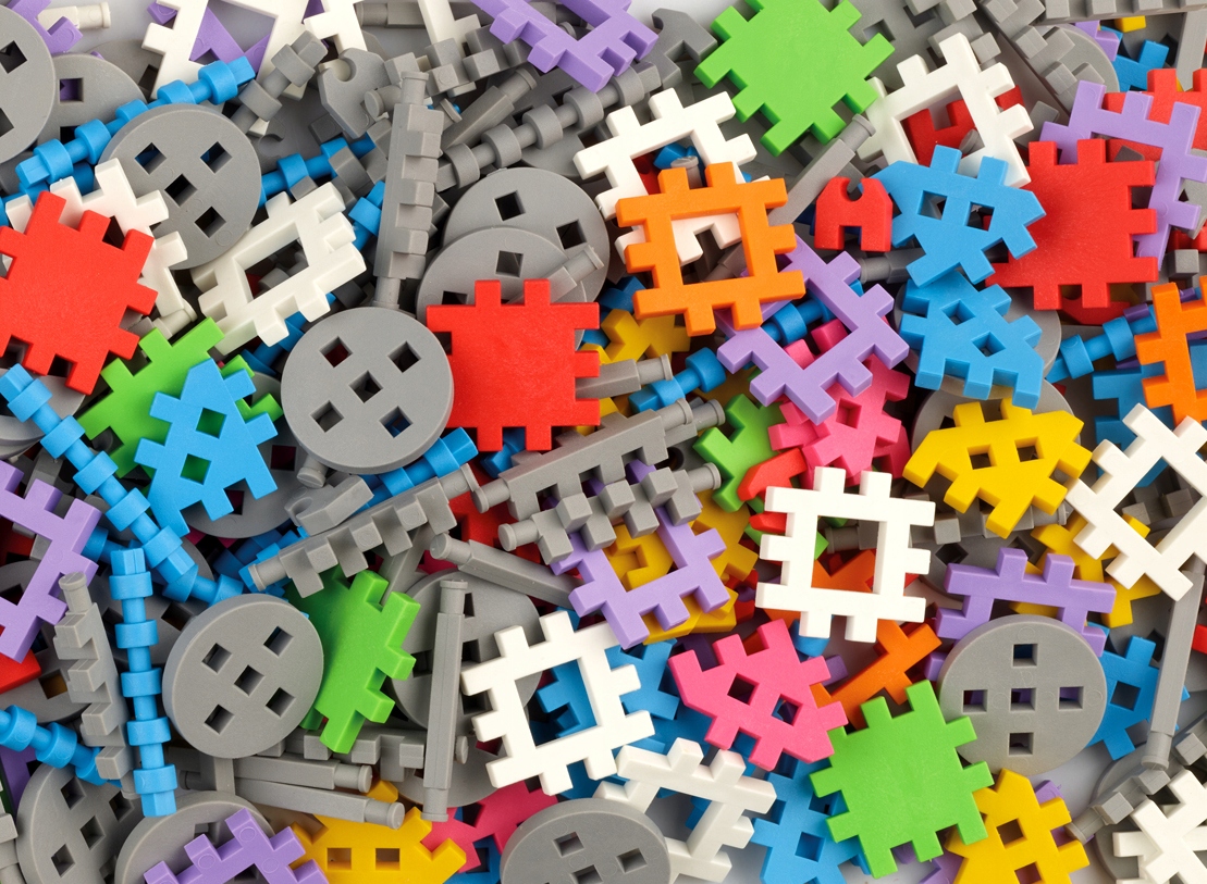 ORYGINAŁ wafle KLOCKI mini WAFFLE 300 KONSTRUKTOR Typ wafle