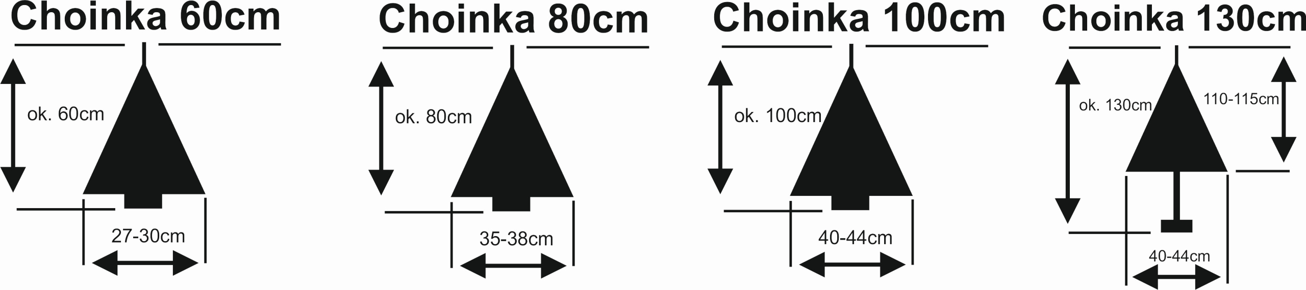 Choinka sztuczna ozdobna Świerk Tatrzański 60cm Marka inna