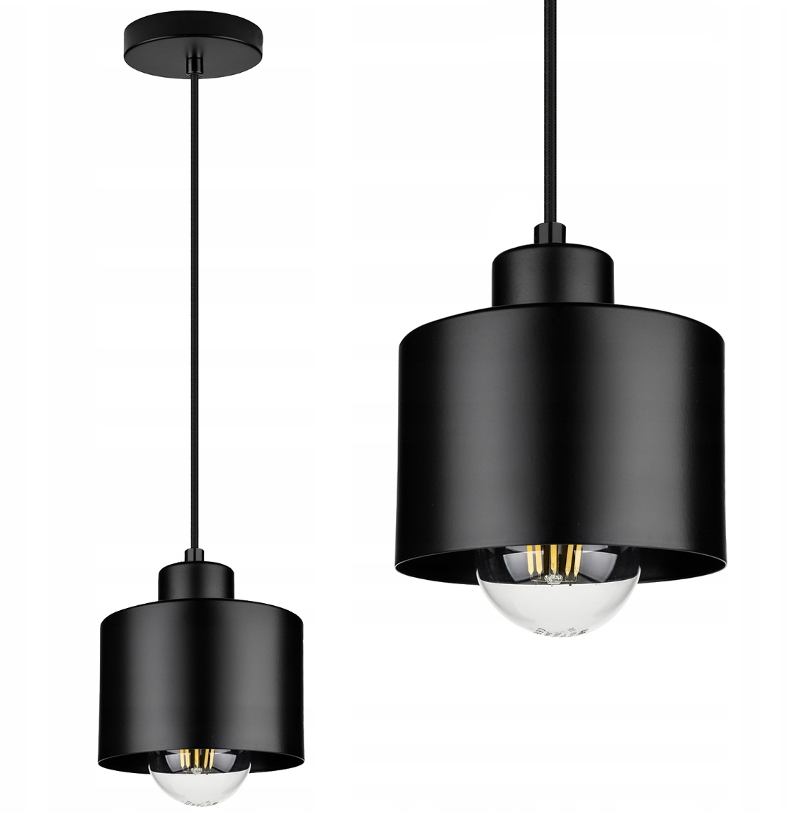 

Lampa sufitowa wisząca Loft Żyrandol Retro