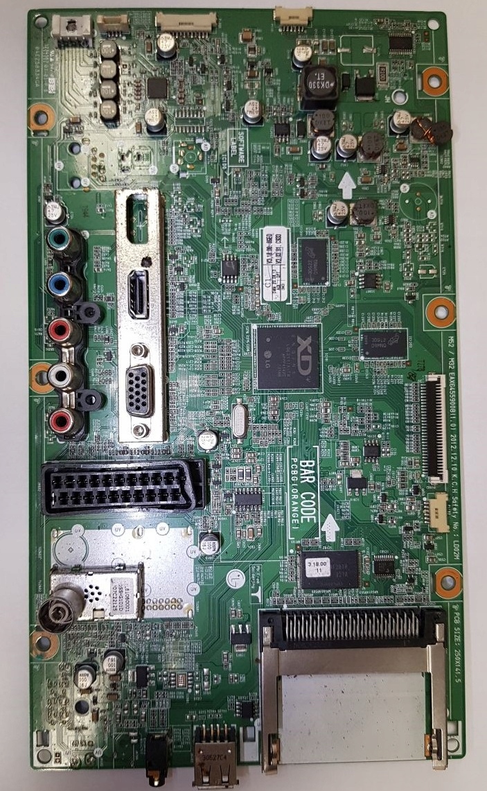 PŁYTA EAX64559008(1,0)USZKODZONA