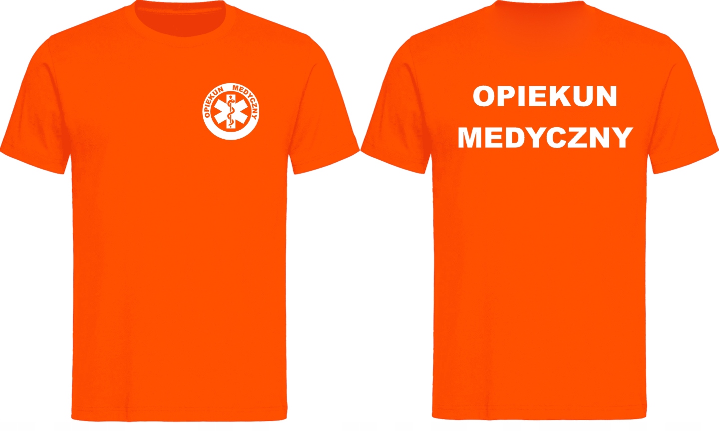 

Koszulka z nadrukiem Opiekun Medyczny, męska S-xxl