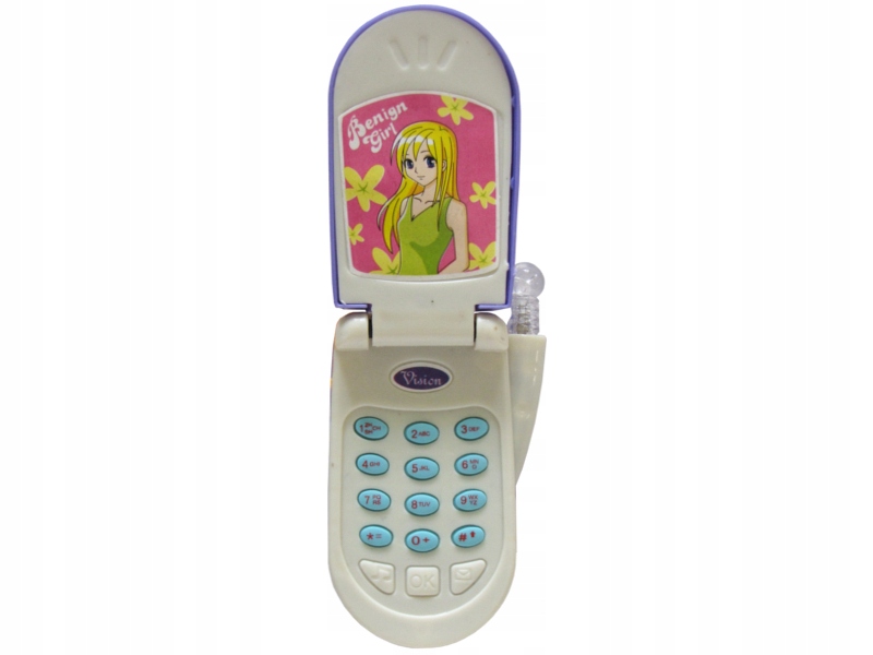 KOMÓRKA TELEFON DLA DZIECKA Z DŹWIĘKIEM MELODYJKĄ Płeć chłopcy dziewczynki