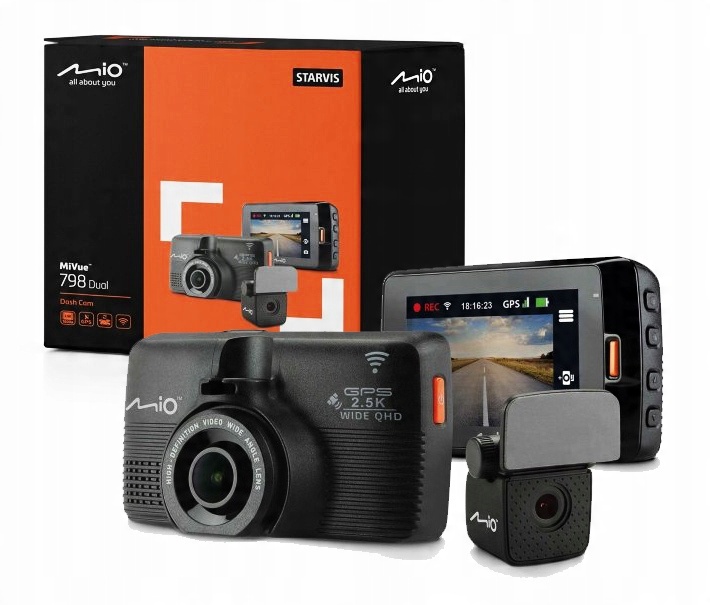 

Wideorejestrator Kamera Mio MiVue 798 Dual