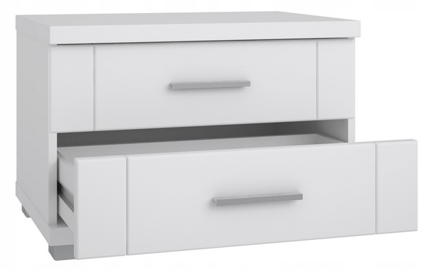 Szafka nocna SNOW SNWK02, FORTE, GRATISY, szybko Marka Forte