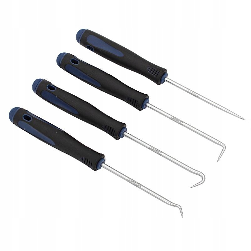 HACZYKI GROTY DO USZCZELEKI ORINGÓW 4-ELEMENTY