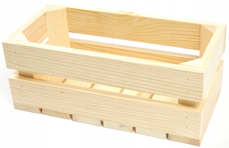 

Skrzynka Drewniana Dekoracyjna Heblowana 30x15x12